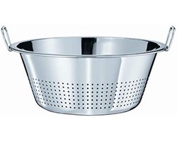 ST TRADİNG Vergiet voor Groenten en Pasta - Robuust RVS met Dubbele Handgrepen