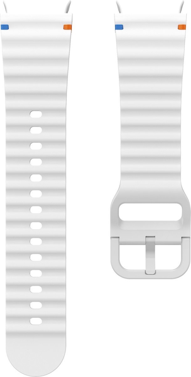 Go Go Gadget - Smartwatch bandje - Siliconen band - Geschikt voor Samsung Galaxy Watch 7 - 40& 44mm - Wit