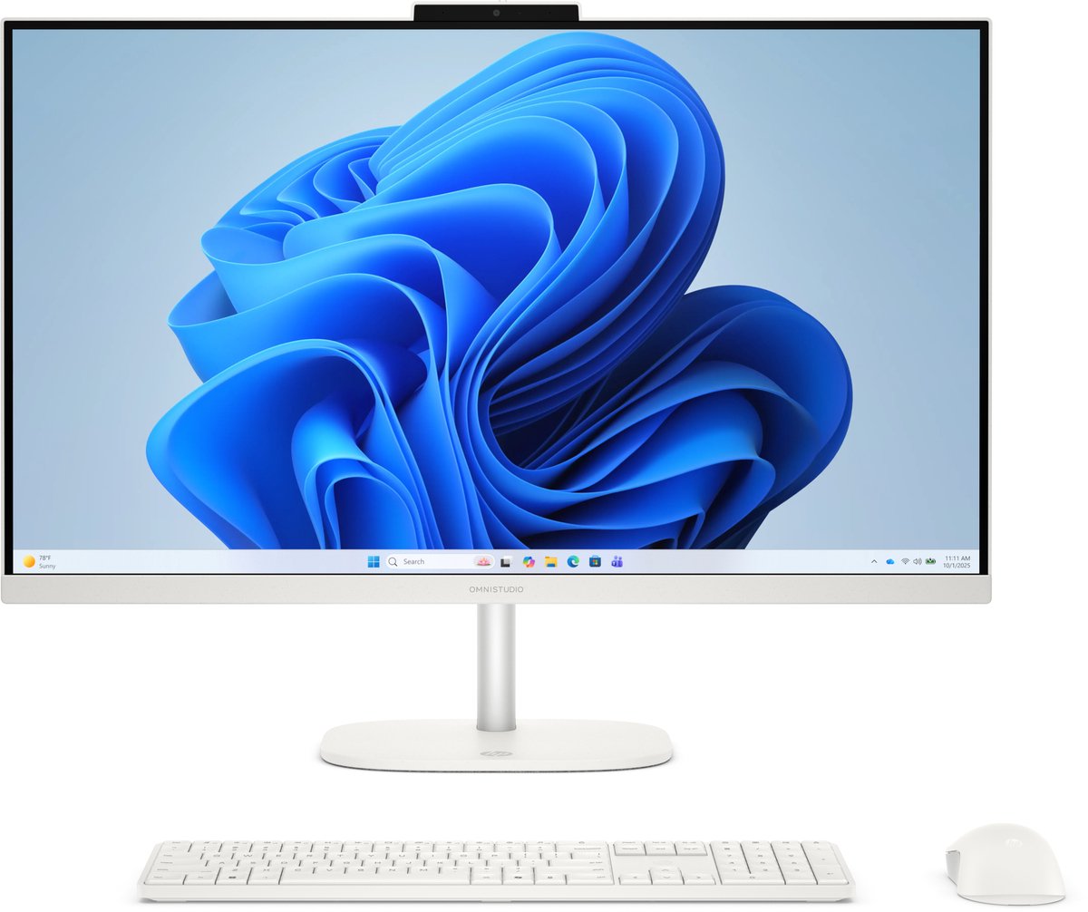 HP OmniStudio All-in-One Desktop 27-cu0950nd PC Intel Core 5 120U 68,6 cm (27") 1920 x 1080 Pixels 24 GB DDR5-SDRAM 512 GB SSD Windows 11 Home Wi-Fi 6 (802.11ax) Wit
