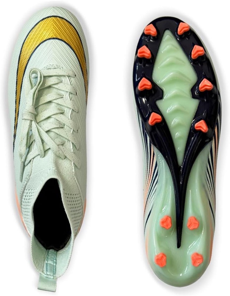 Professionele Voetbalschoenen met Noppen voor Heren en Dames | Stevige Trainingsschoenen voor Gras