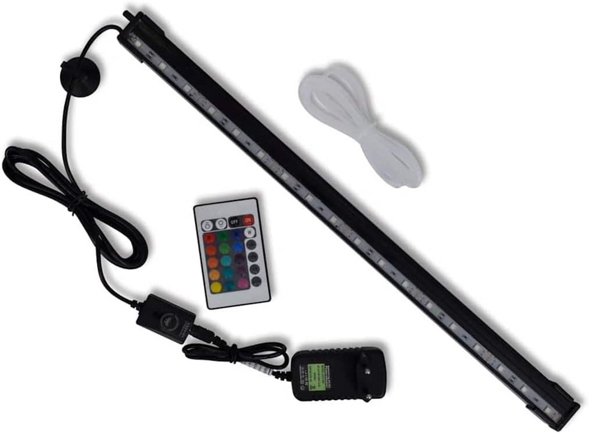 LED Aquarium Lamp met Bellen RGB Waterdicht voor Vissenkom en Aquarium