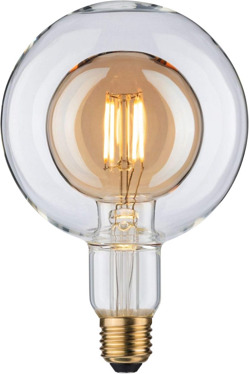 Decoratieve LED Lamp G125 Globe Goud Dimbare Warmwitte Lichtbron E27 Fitting