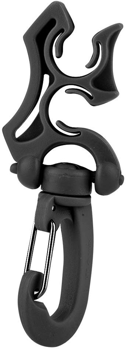 BCD Slanghouder Clip - Stabilisatie van Duikslangen - Roestvrij Stalen en PP Constructie