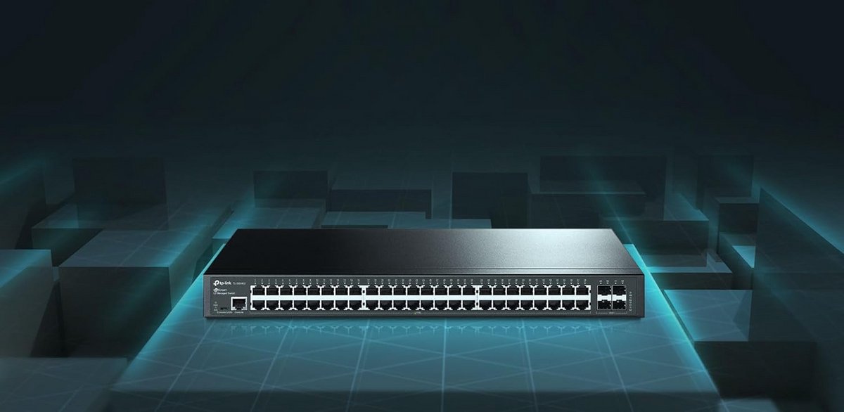 48 Poorts Gigabit Managed Switch - L2+ Netwerk Switch