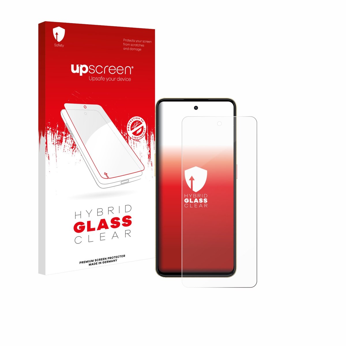 upscreen - Screenprotector voor Nubia Neo 3 - Folie Beschermfolie Beschermglas transparant