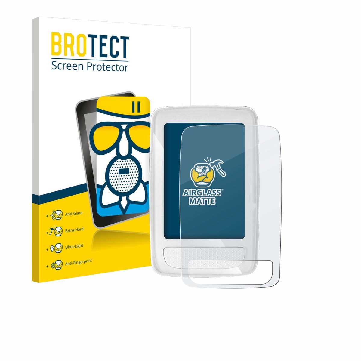 BROTECT - Screenprotector voor Giant Axact 14W - Folie Beschermfolie Beschermglas matte