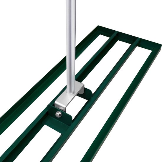 Professionele 2-in-1 Gazonbeluchter en Vlakker Set met Uitschuifbare Steel — afbeelding 2