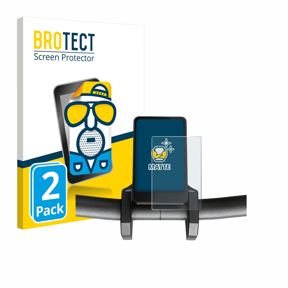 BROTECT - Screenprotector voor Joyor T6 - Folie Beschermfolie matte 2 Stuks