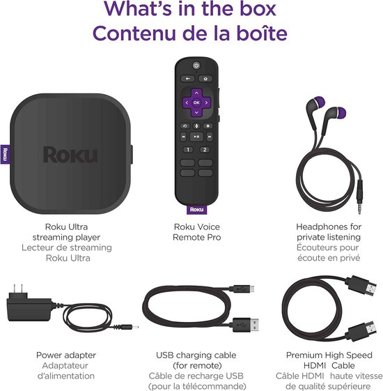 Krachtige 4K HDR Streaming Speler met Spraakafstandsbediening en Ethernet — afbeelding 4