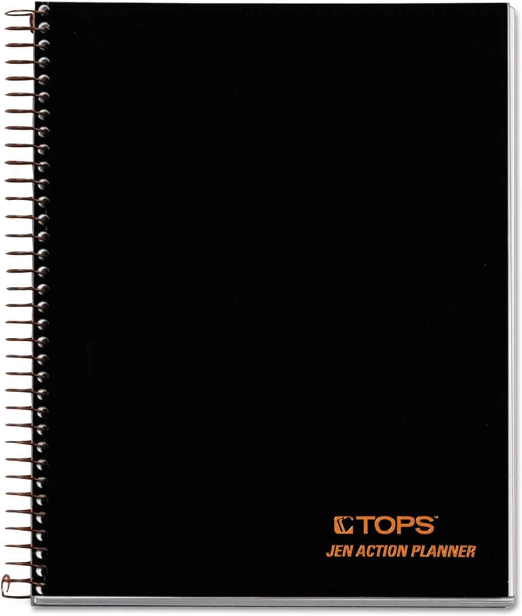 Notitieblok Agenda Gelinieerd 17,1 x 21,6 cm Wit 100 Vellen Projectplanning
