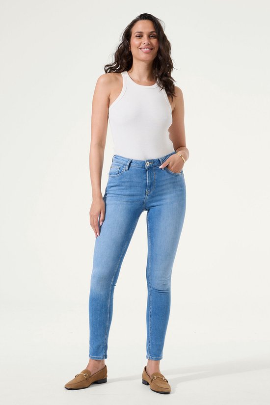 GARCIA Celia Ladies Skinny Fit Jeans Blauw - Taille W36 X L32