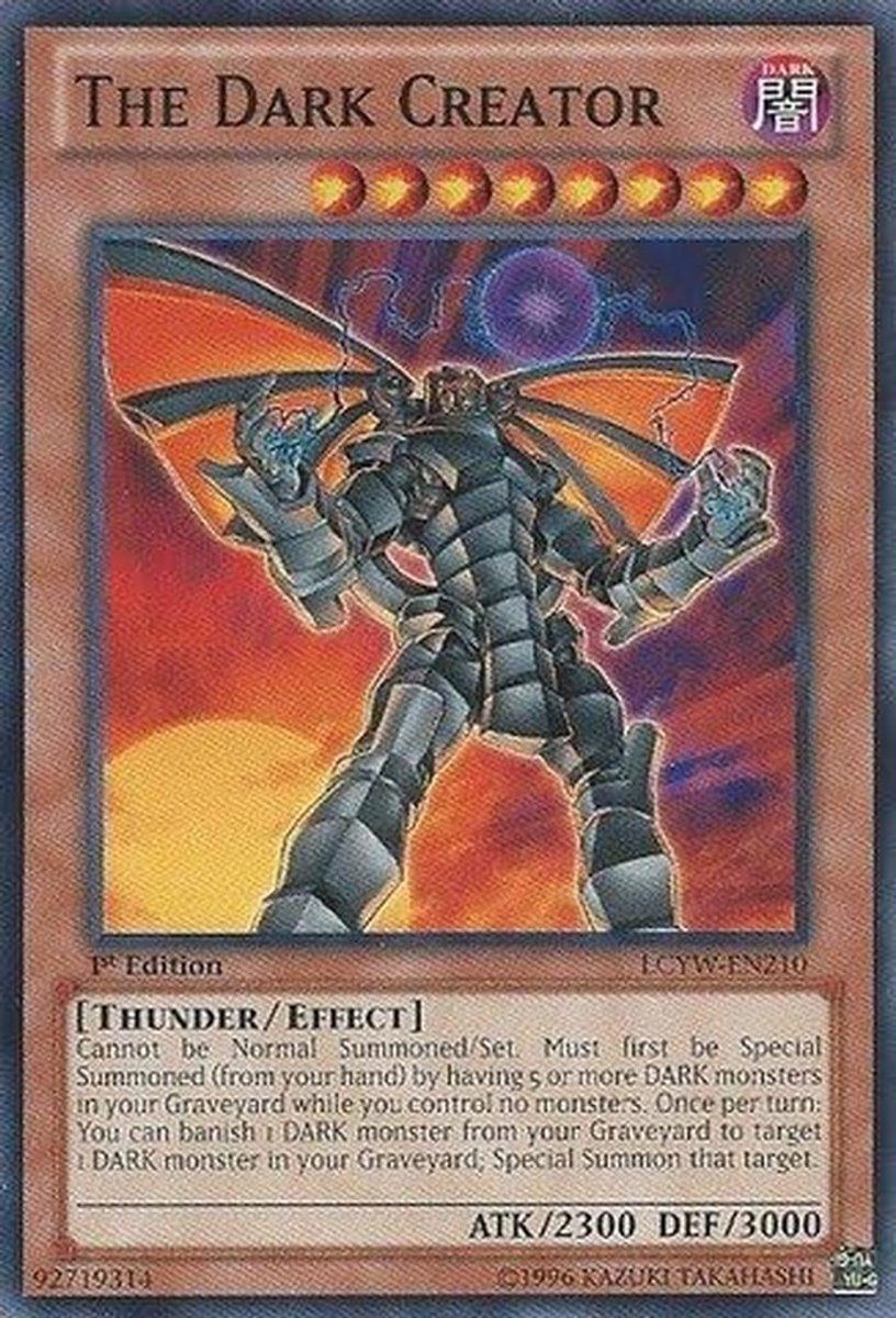 Yu-Gi-Oh! Kaart: The Dark Creator (LCYW-EN210) - Common - Onbeperkte Editie