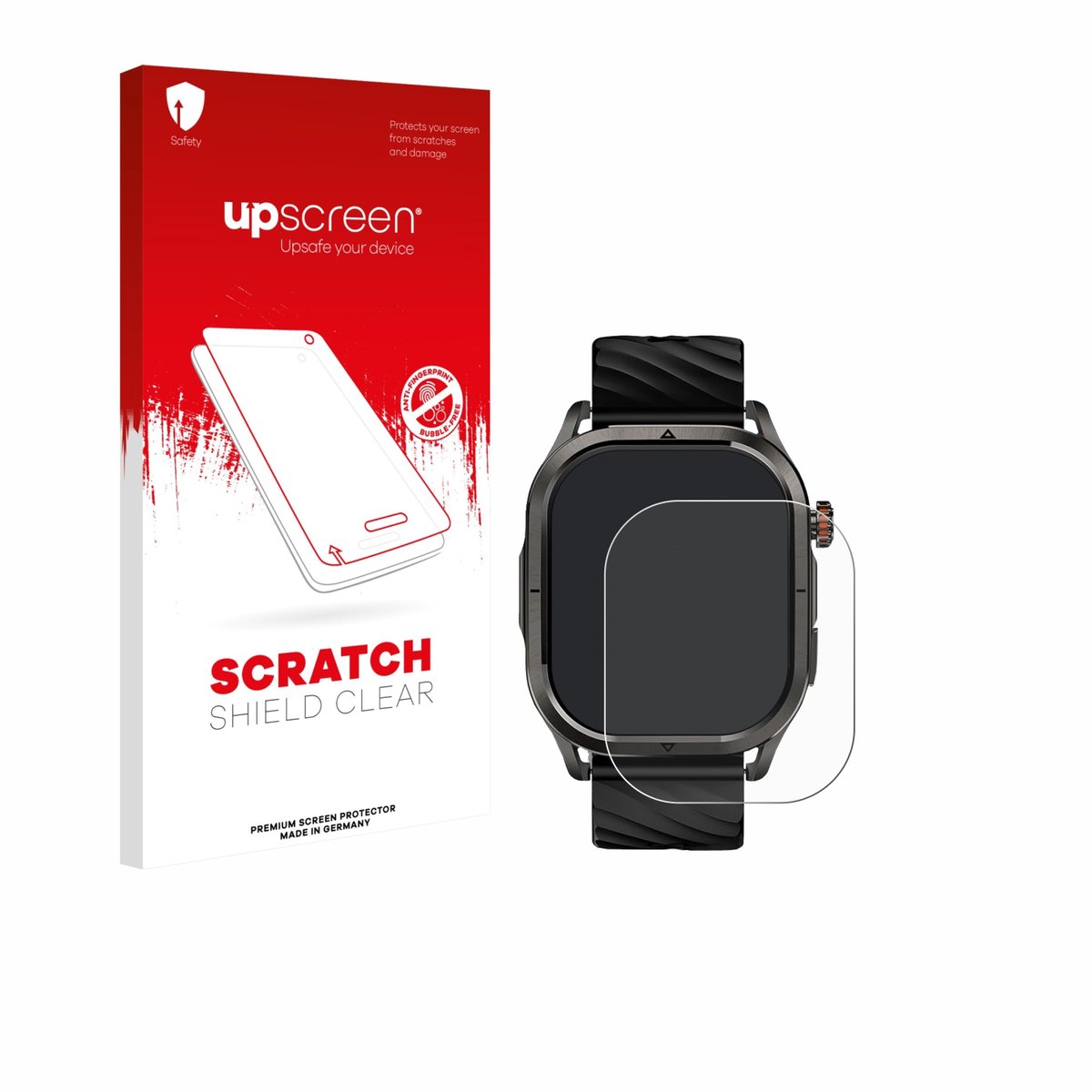 upscreen - Screenprotector voor Kospet Magic P10 1.96" - Folie Beschermfolie transparant