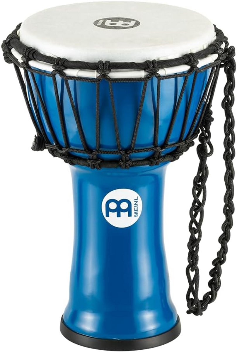 Djembe Percussie Handtrommel 7 Inch (Blauw)