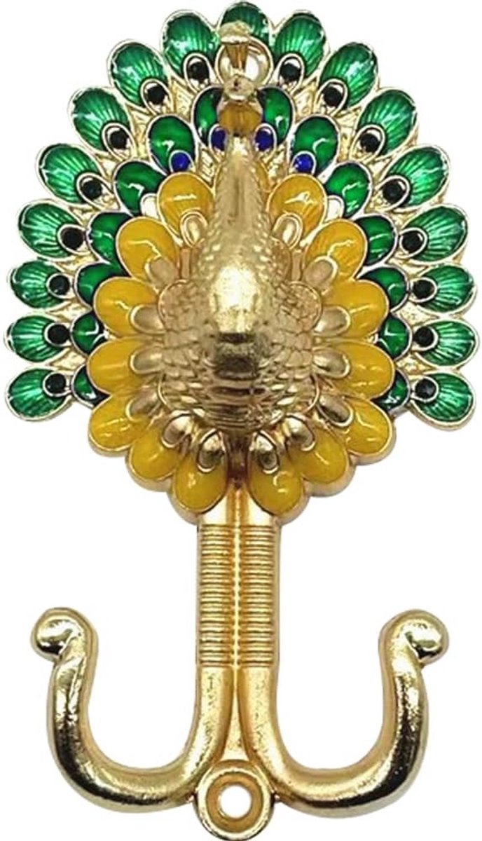 Decoratieve Wandhaken voor Jas, Handdoek of Gordijn - Diverse Stijlen en Kleuren