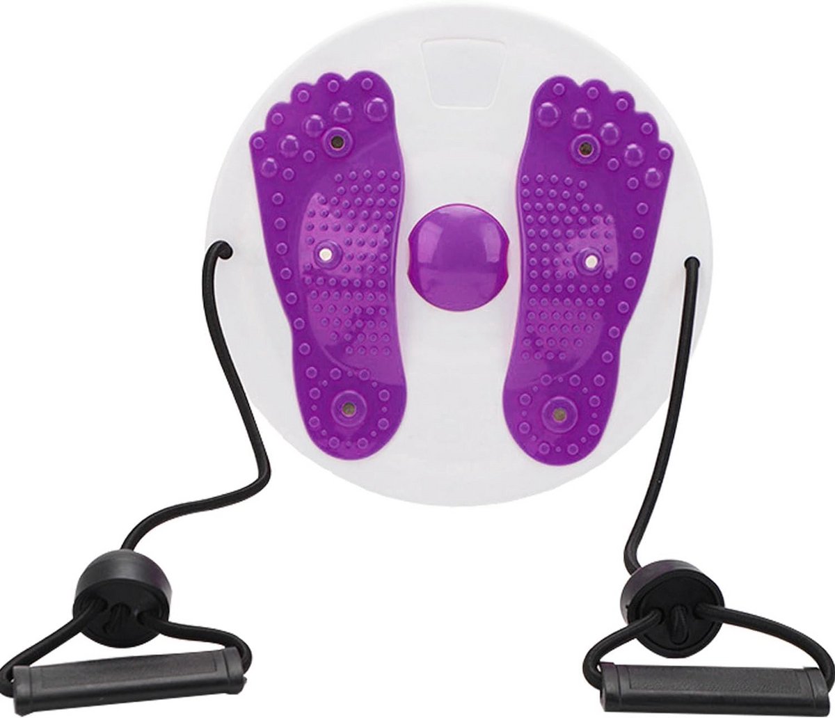 Taille Twister Board met Massage Knooppunten en Magneten voor Fitness en Balansoefeningen