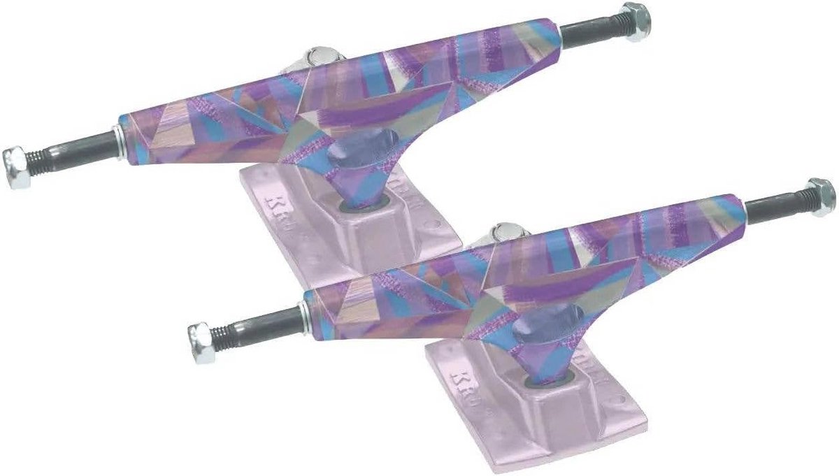 Stevige Skateboard Trucks Set - 8 Inch Assortiment Incl. Beste Kussens voor Soepele Grinds