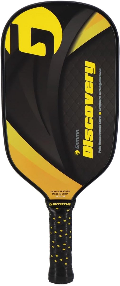 Pickleball Peddel met Polyhoningraatkern - Lichtgewicht Grafiet of Glasvezel voor Beginners en Professionals