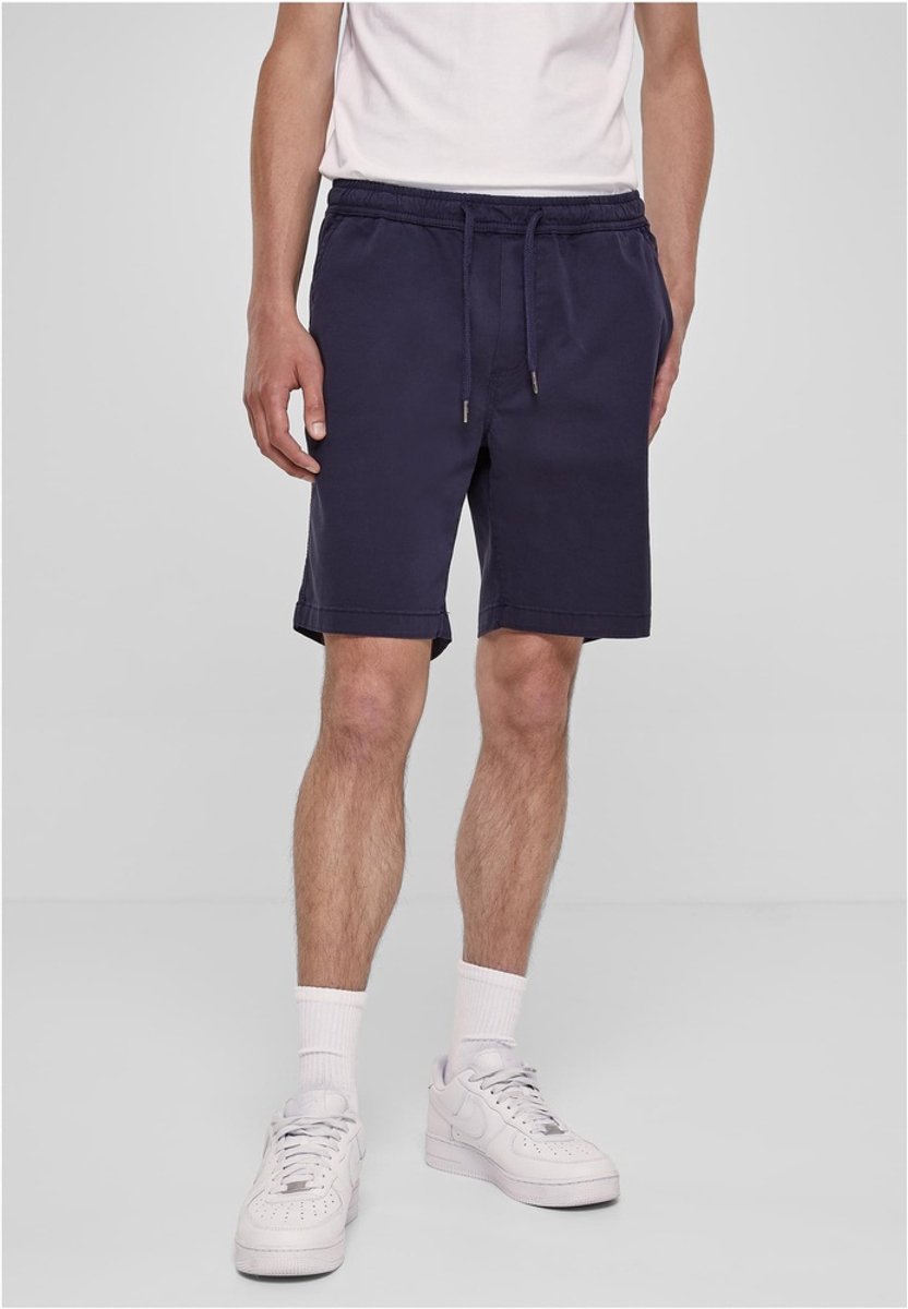 Urban Classics Stretch Twill Joggshorts Shorts M Blauw