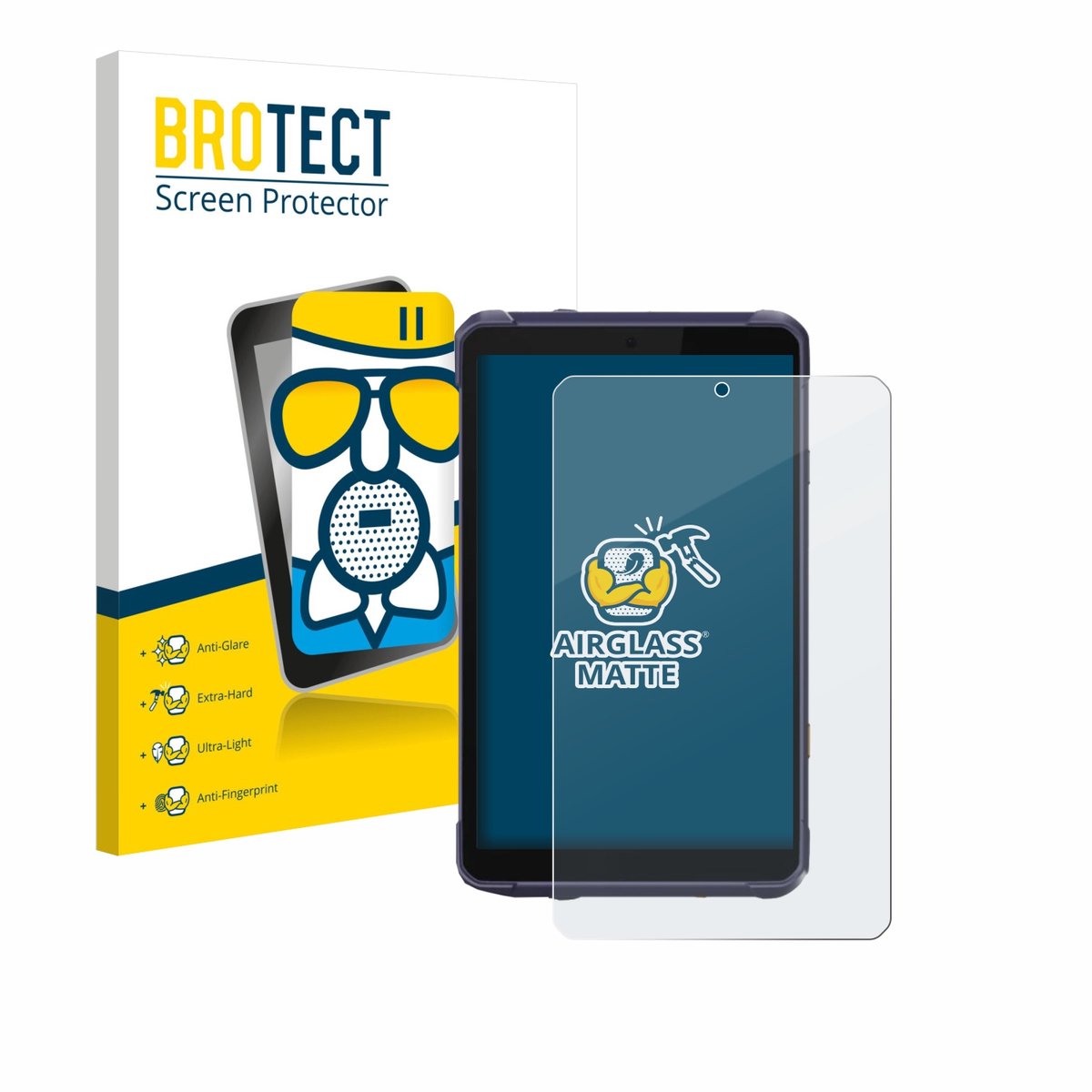 BROTECT - Screenprotector voor CHCNAV LT800 - Folie Beschermfolie Beschermglas matte