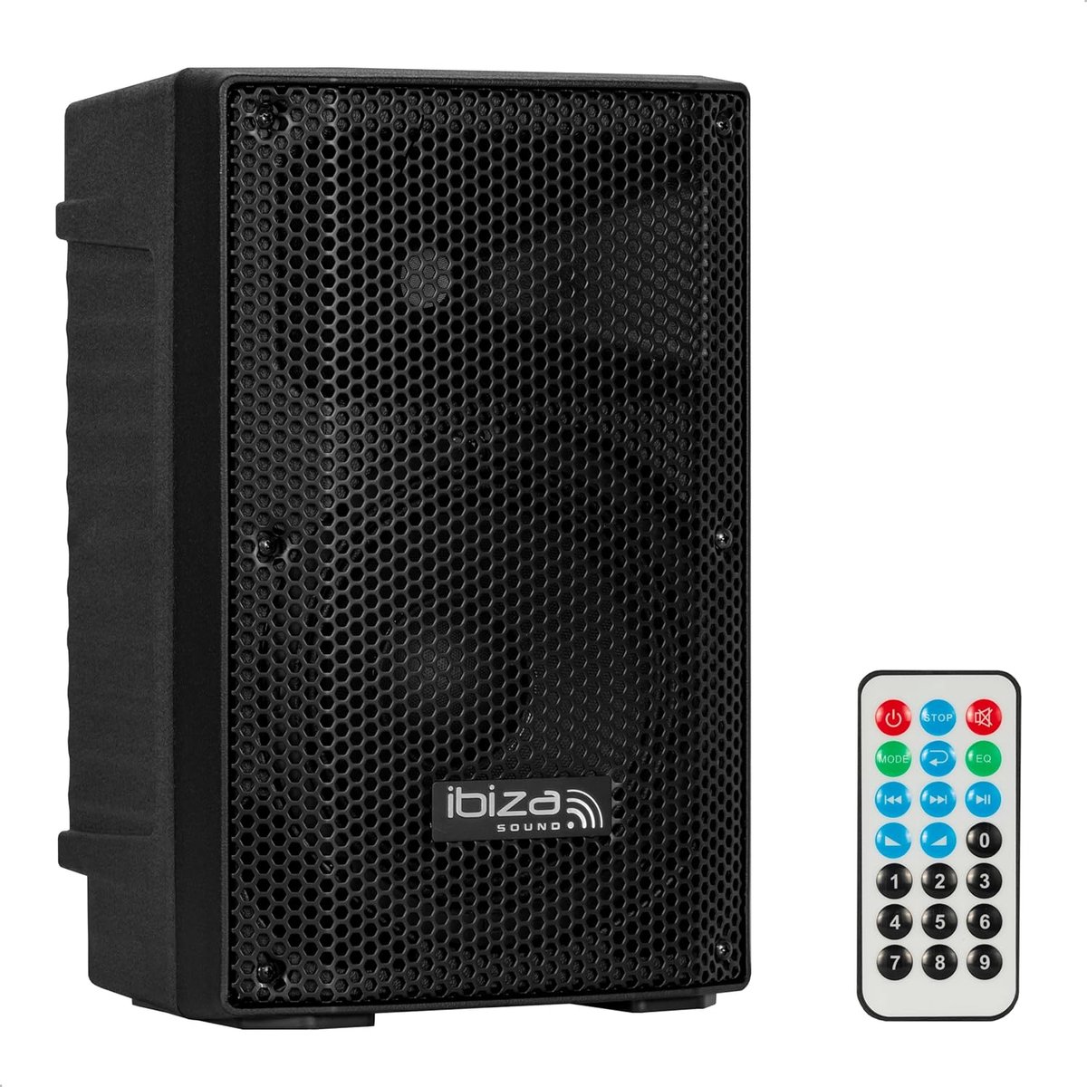 Actieve Partyluidspreker 8 Inch met Bluetooth en USB - Draagbaar Geluidssysteem