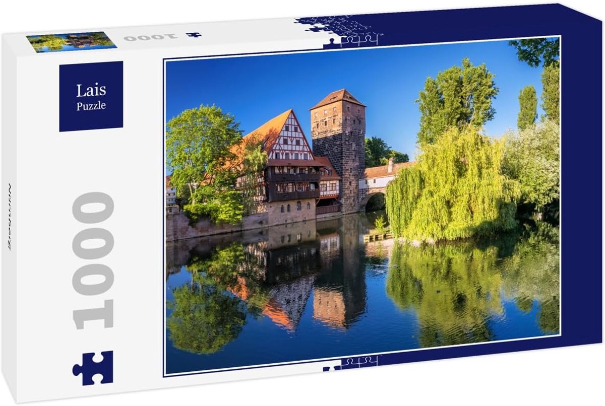 Puzzel 1000 Stukjes: Indrukwekkend Koninklijk Paleis, Uitdagend Legpuzzel