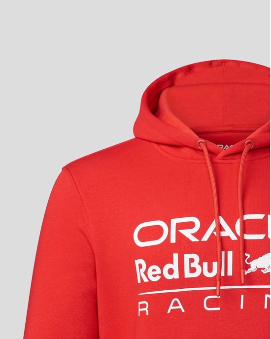 Comfortabele Formule 1 Hoodie - Oranje Race Team Sweater met Capuchon — afbeelding 2