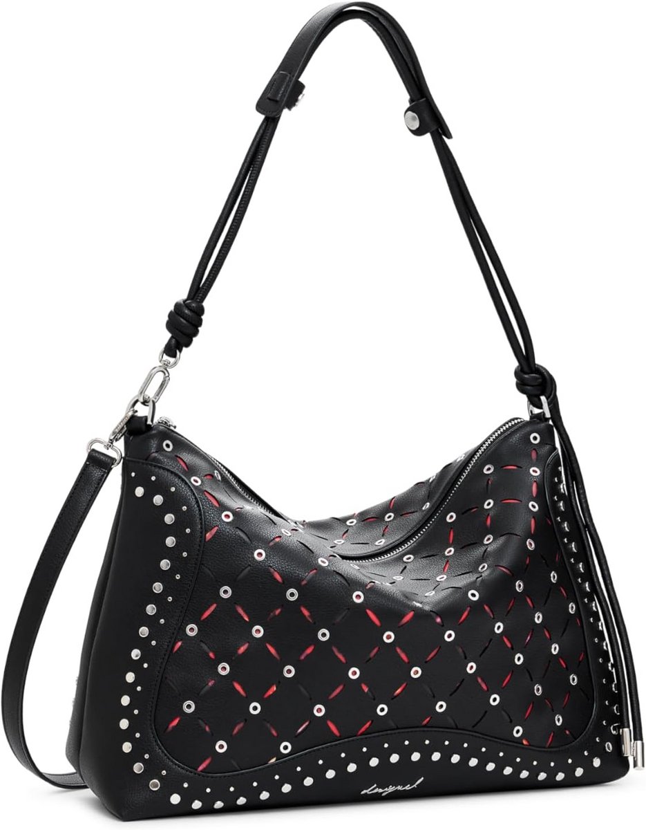 Zwarte Schoudertas Dames - Compacte Crossbody Tas