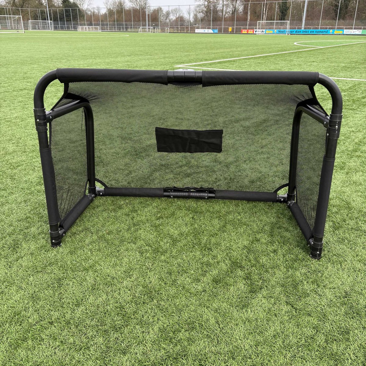 Inklapbaar voetbaldoel 120x80 cm Pro - Opvouwbaar Aluminium Voetbal Doel