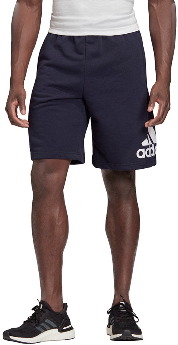 Adidas Must Have BOS French Terry Heren Short Donkerblauw