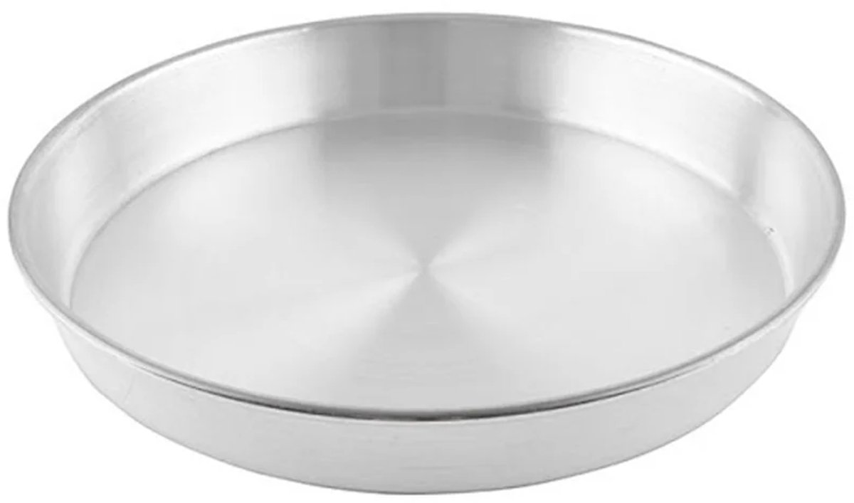 Aluminium schaal - Ovenschaal - 38 cm - Herbruikbaar - Zilver - Hittebestendig en duurzaam
