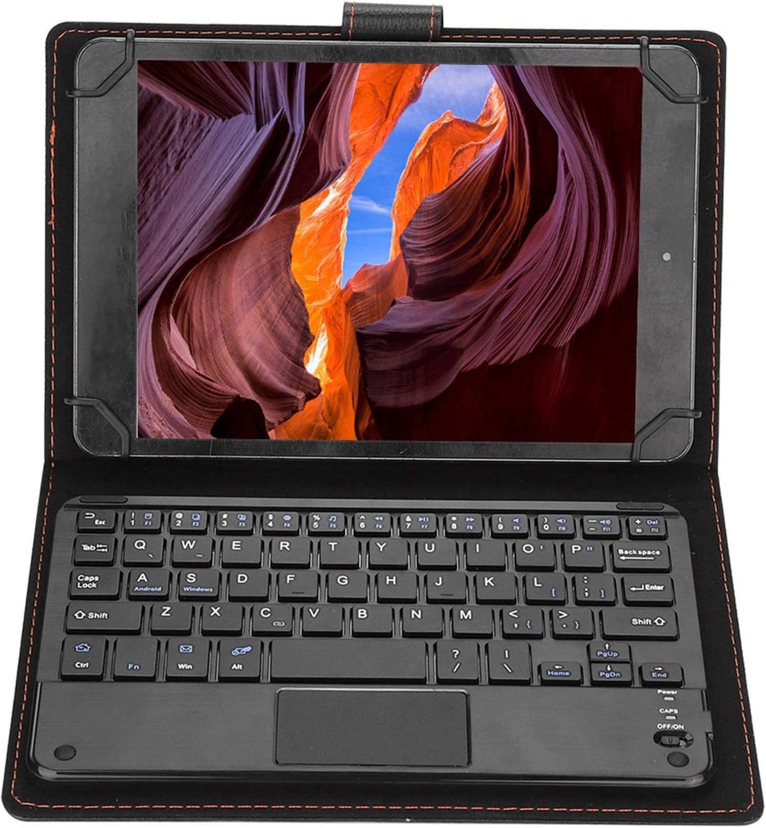 Draagbaar Bluetooth Toetsenbord met Touchpad en Beschermhoes voor 7-8 inch Tablets