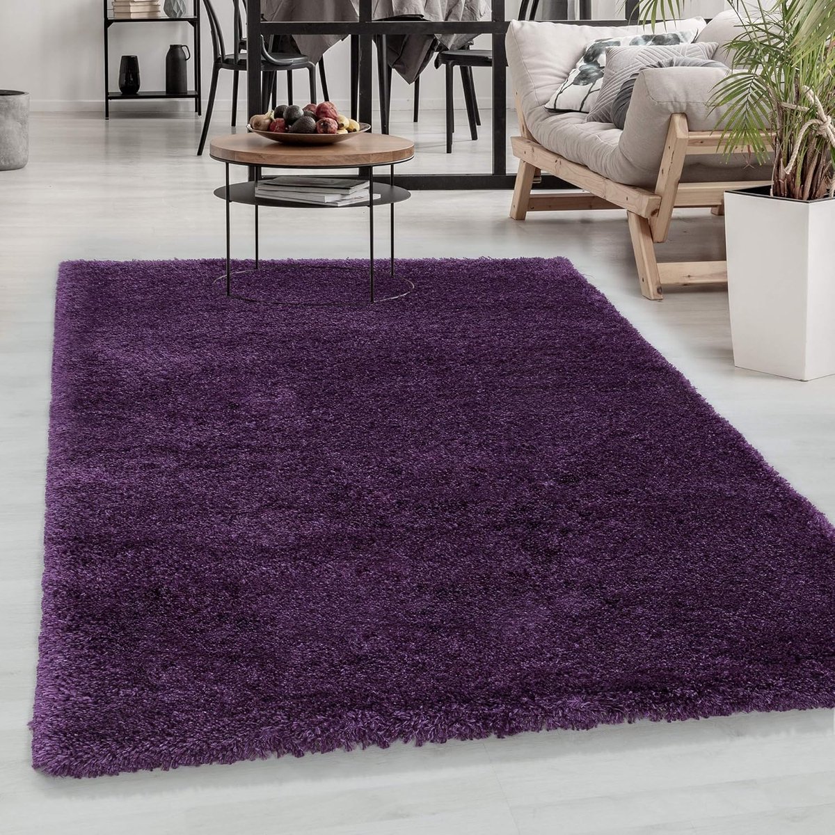 Zachte Vloerkleed - Hoogpolig Kleed - Woonkamer Decoratie - Geschikt voor vloerverwarming 
