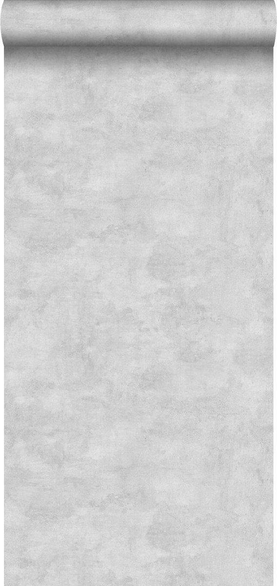 Proefstaal Walls4You behang betonlook lichtgrijs - 26,5 x 21 cm - 935297-S