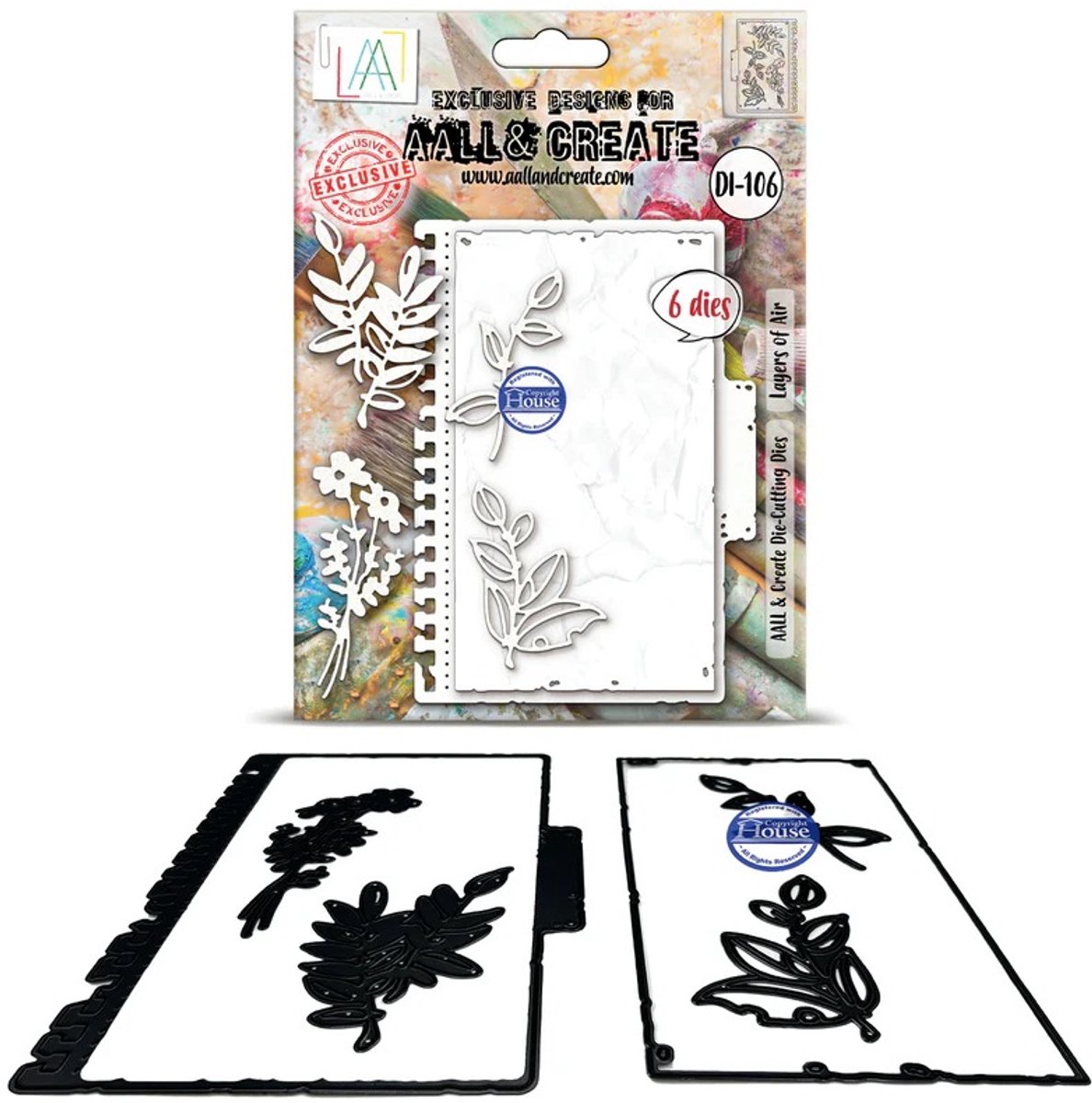 Aall & Create cutting die - Layers of air