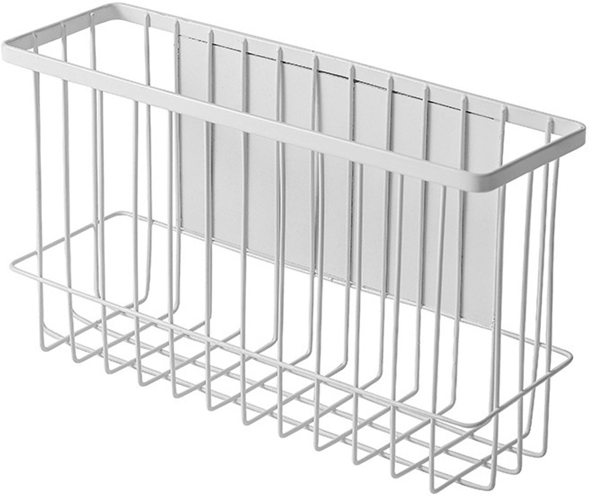 Magnetische opbergmand - geschikt voor opbergruimte in de wasruimte, keuken en koelkast - hecht aan magnetische oppervlakken - perfect voor het opbergen van droogballen en pennen.