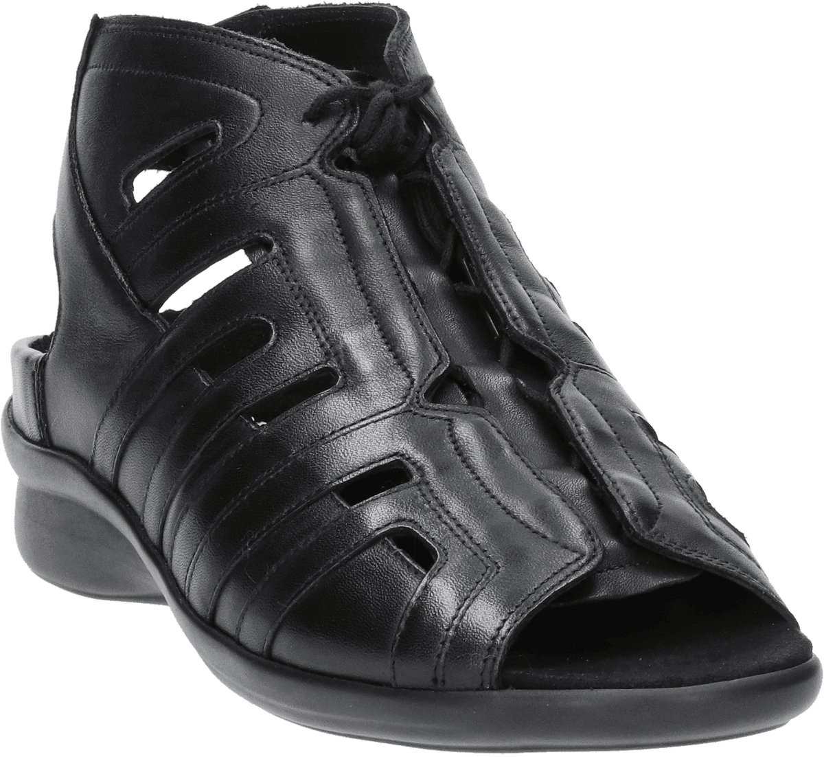 Durea 7322 G Platte sandalenDames Sandalen Zwart
