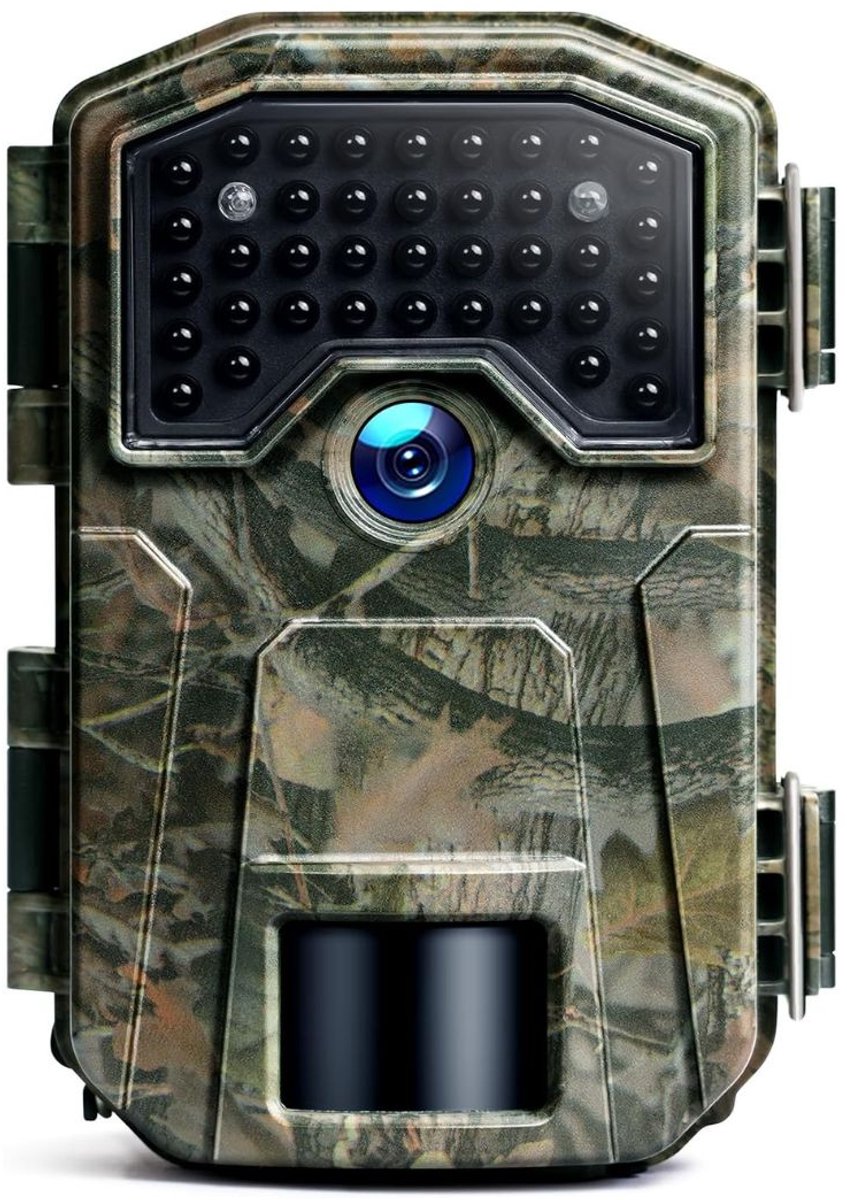 SNJY® Wildcamera met Nachtzicht - Wildcamera's - Wildcamera voor Buiten - 4K Ultra HD 48MP - Camouflage