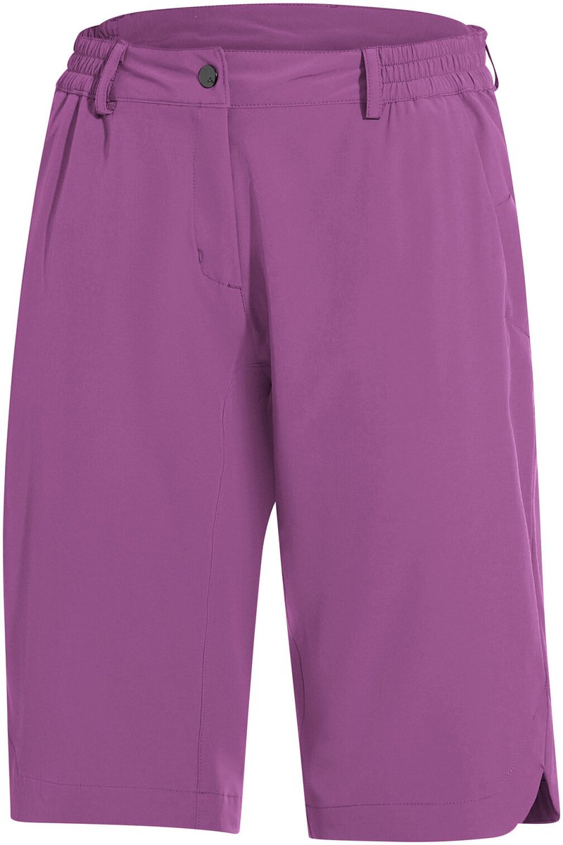 VAUDE Tamaro Shorts III, Fietsshorts met gevoerde inzet, Dames Fiets- en Sportbroeken, normale pasvorm