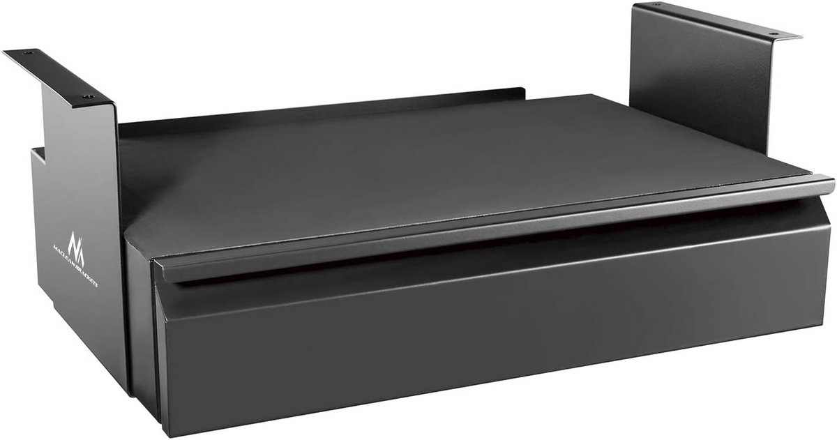 Onderbouw Lade met Plank voor Bureau - Max. 5 kg - Perfecte Oplossing voor Werkplekorganisatie