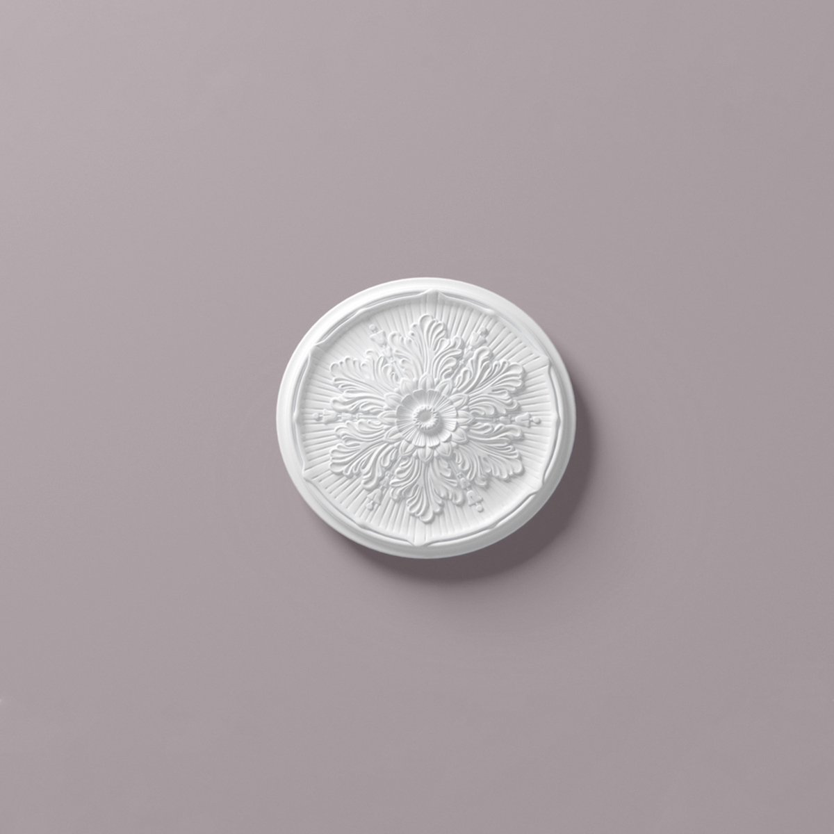 Plafond Rozet NMC R9 ARSTYL Noel Marquet Sierelement tijdeloos klassieke stijl wit diameter 53 cm