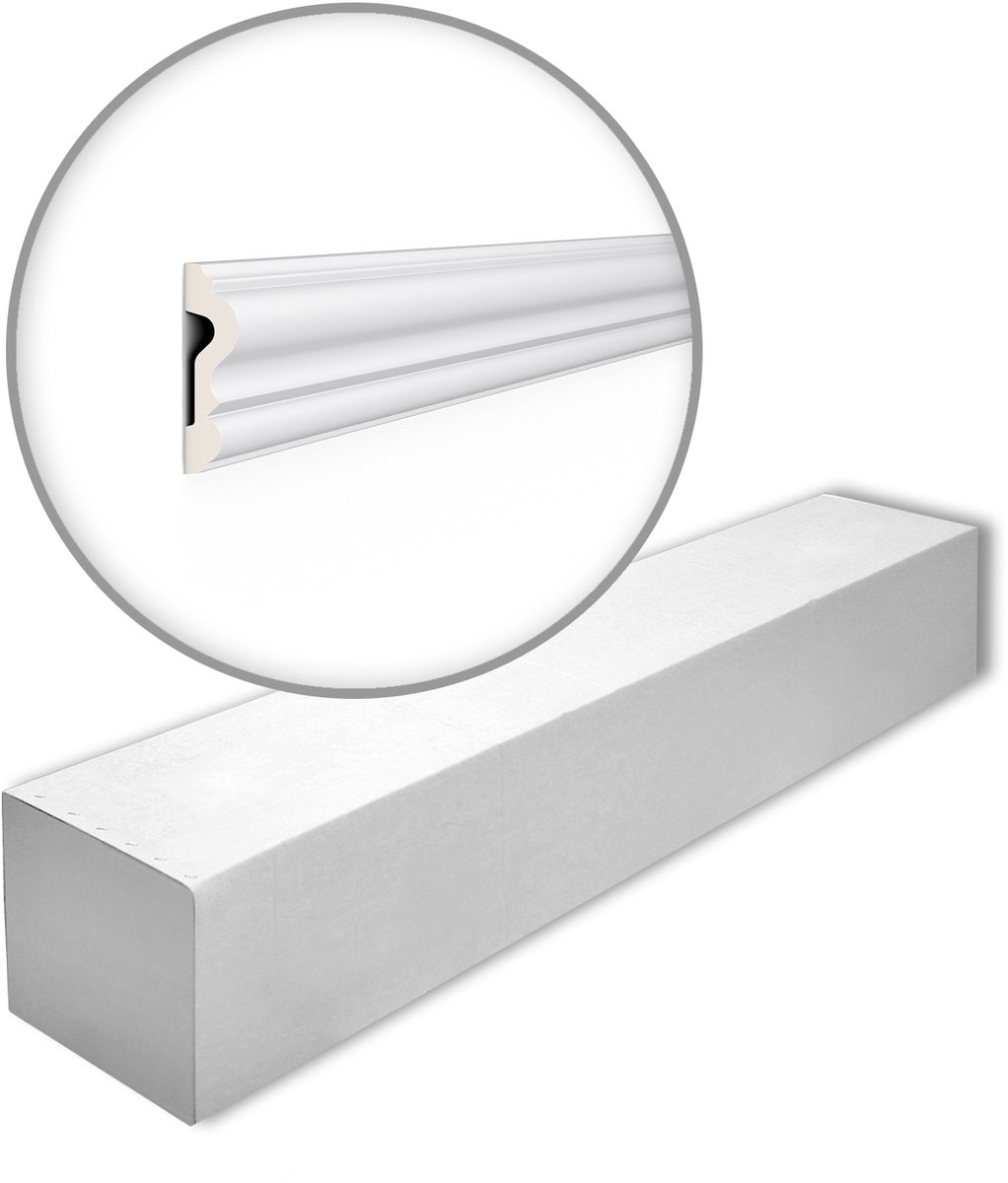 NMC Z13-box ARSTYL Noel Marquet 1 doos 20 stukken Wandlijst modern design wit | 40 m