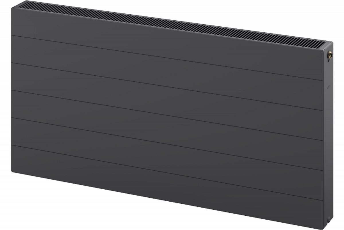 Mexen Line CVL22 paneelradiator 600 x 2000 , onderste aansluiting, 3165 W, antraciet - W622L-060-200-66