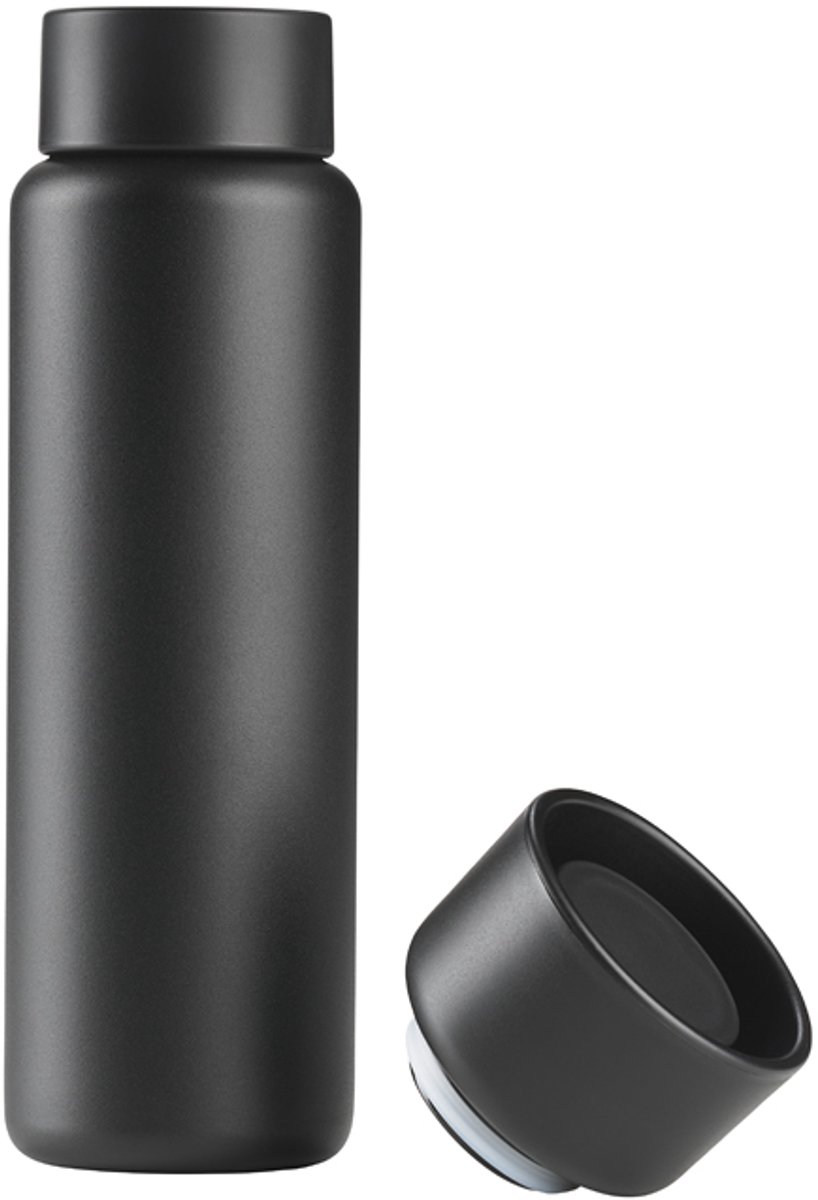Zone Denmark Singles Thermobeker met twee deksels Dia 7,5 x 25,6 cm 650 ml Black