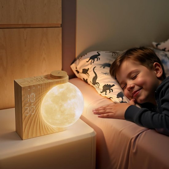 Wake up Light - Digitale Wekker Slaapkamer - Slaaptrainer Kinderen van Alecto — afbeelding 5
