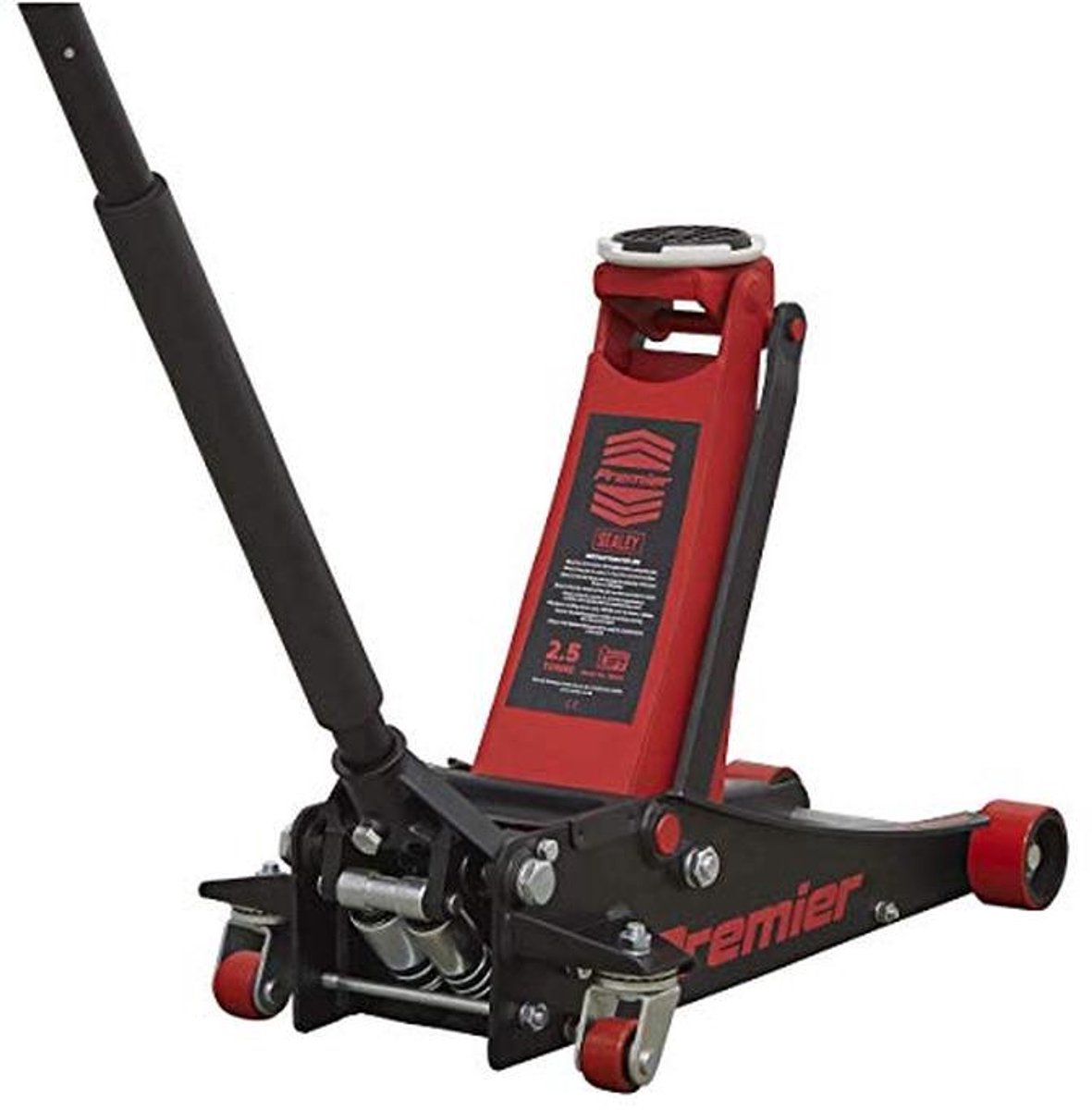 2,5 ton lage ingang trolley Jack met raketlift