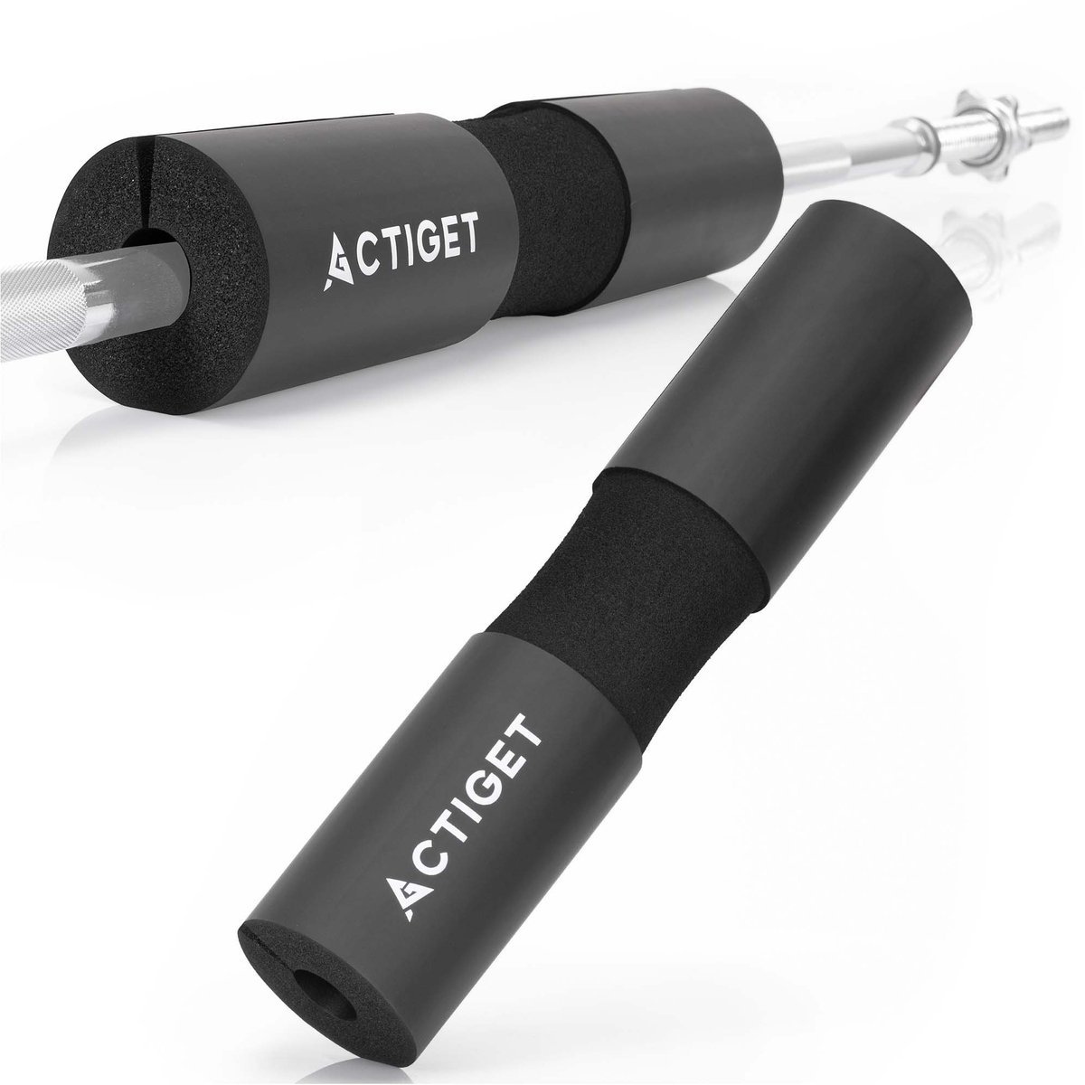 Actiget® Barbell Pad | Halterhoes | 1 Stuk | Zwart | EVA-schuim