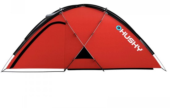 Husky Tent Felen Polyester 330 X 165 Cm - Rood - 3 Persoons van Husky — afbeelding 3
