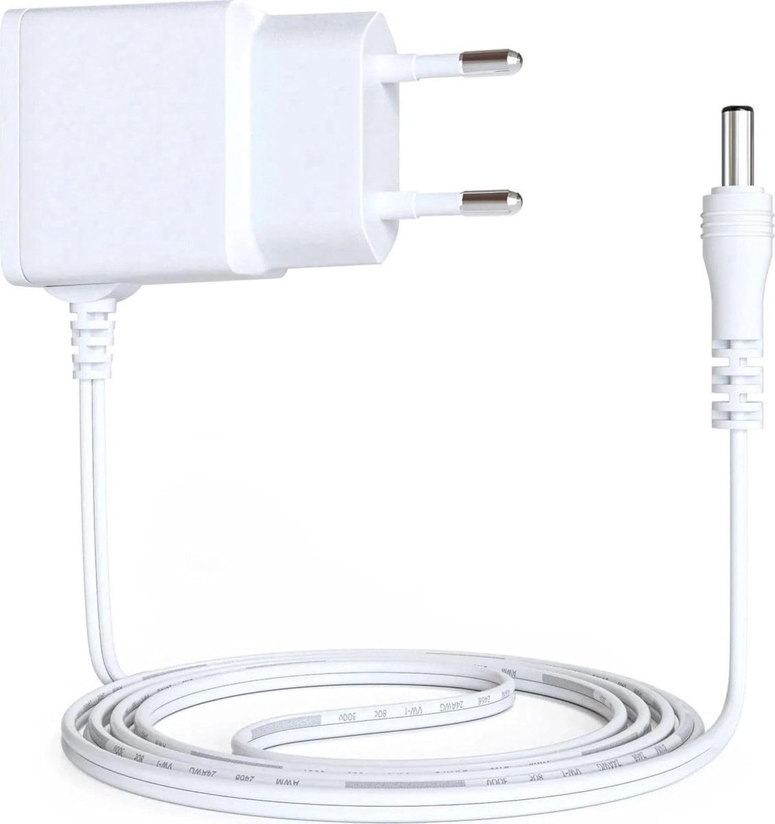 Adapter - Voeding - Babyfoon Camera - Extra Lange Kabel - Wit
