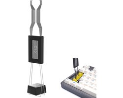 Key Puller - Keycap Tool - Toetsenbord Onderhoud - Dubbelzijdig Ontwerp - Compact Formaat - Zwart